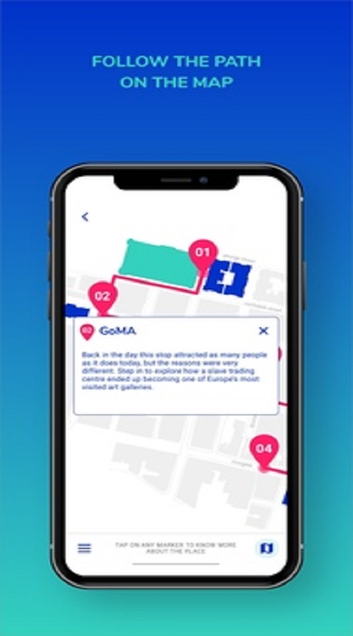 SENSEcity AR - City Tour Guide AR App screenshot 3